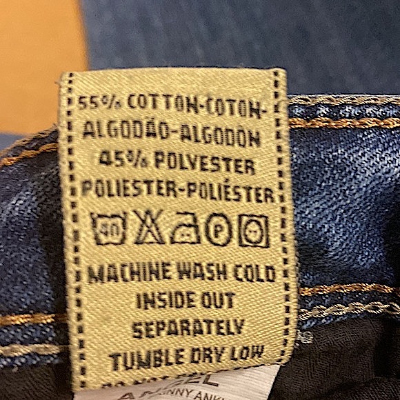 DL1961 Angel Mid Rise Skinny Ankle Jeans Zeppelin Size 27 - Picture 12 of 16